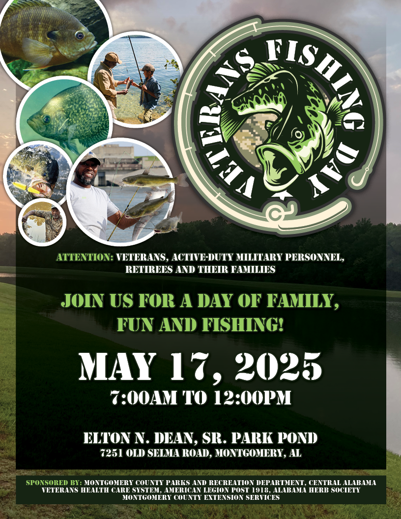 Veterans Fishing Day Flyer